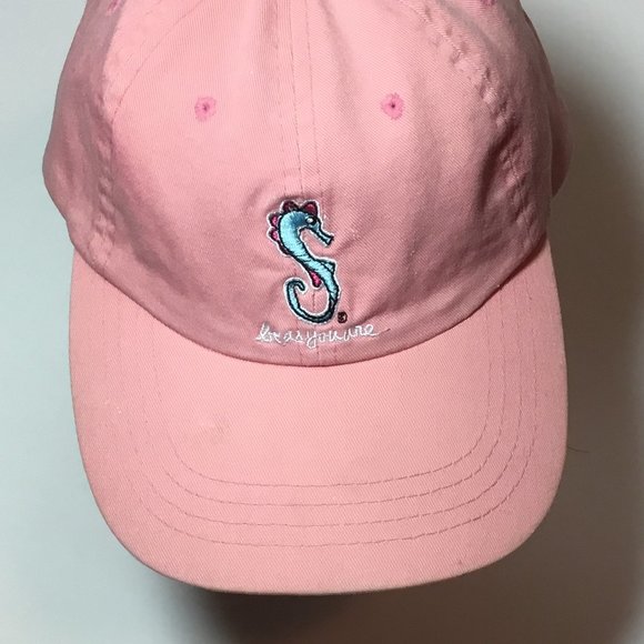 Be As You Are Sea Horse Woman's Hat Pink GUC - Picture 6 of 7